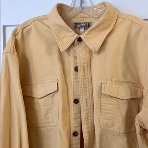 Men's Tan Chamois Shirt
